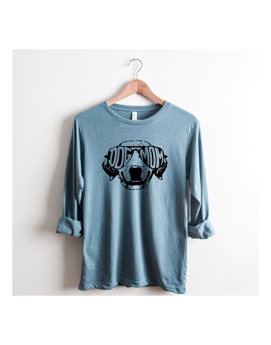 Dog Mom Long Sleeved T-shirt
