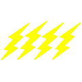 Reflecive Stickers - Lightning